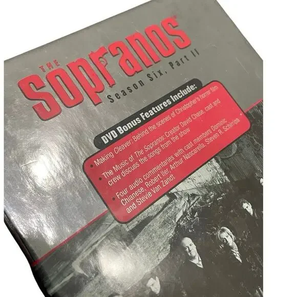 THE SOPRANOS SEASON 6 PART II DVD 2007 4 DISCS NEW JAMES GANDOLFINI MOBSTERS NEW - Picture 4 of 8